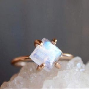 Moonstone ring